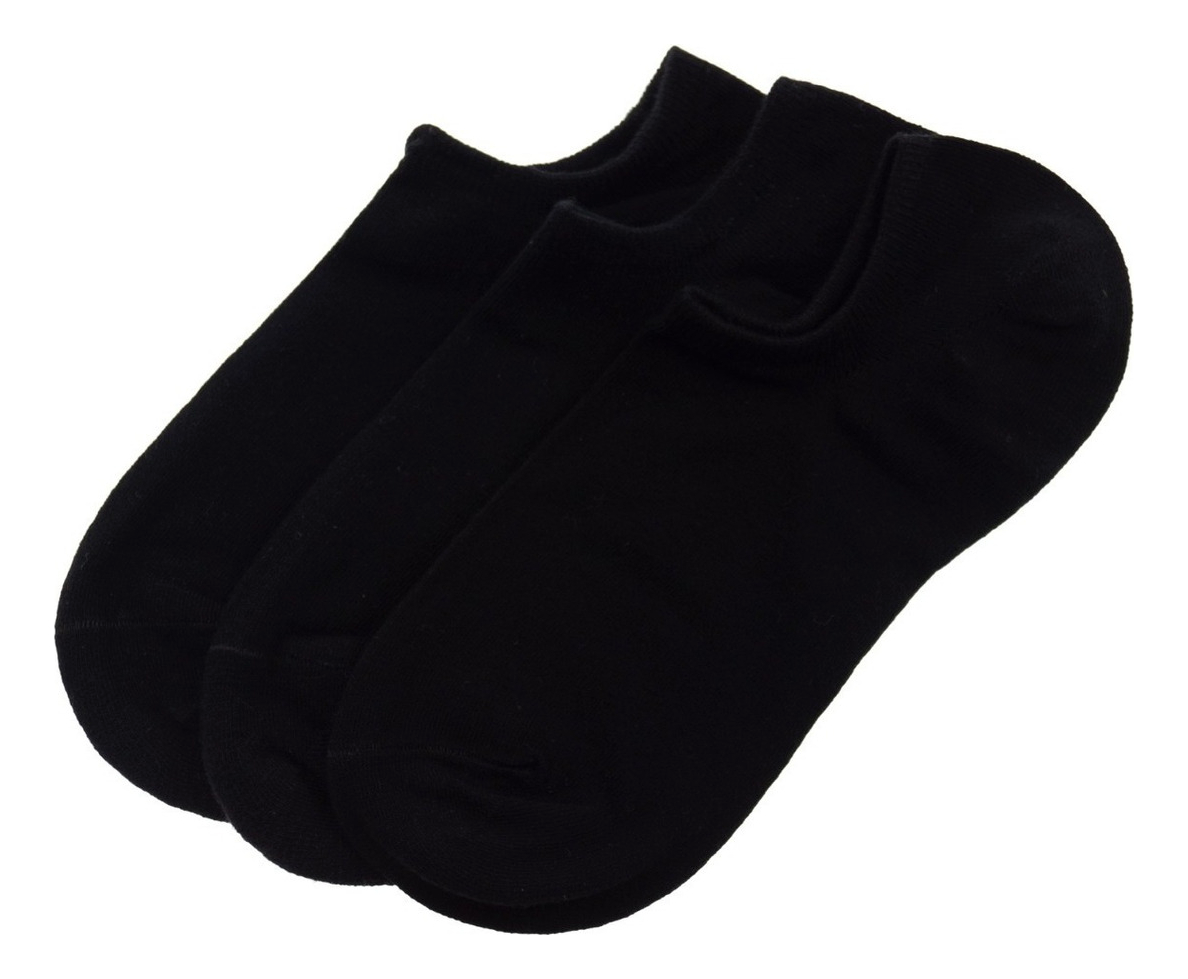 Pack 3 Calcetines Hombre Scarpia Negro M